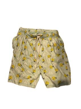 Smiley Face Zzz's Sleep Shorts Mens XL